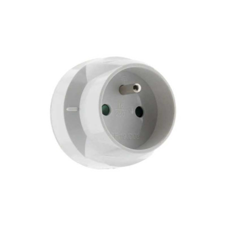  Adaptateur m 20a en f 16a blanc  - Sanifer Tamatave