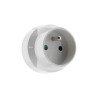  Adaptateur m 20a en f 16a blanc  - Sanifer Tamatave