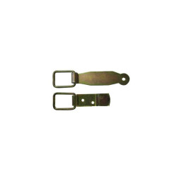  Loquet et support acier zingué h 65 x l 130 x p 10 mm  - Sanifer Tamatave