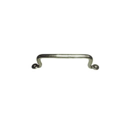  Poignée fil à pattes d 8 x l 140 mm acier zingué blanc  - Sanifer Tamatave