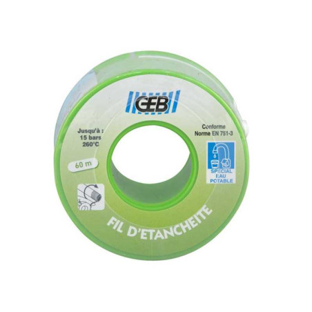  Fil d'étanchéité 60 m geb  - Sanifer Tamatave