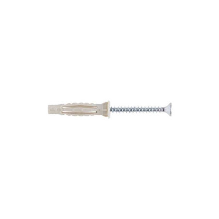  Lot de 100 chevilles et vis à expansion diamètre 5 mm x l.30 mm Standers  - Sanifer Tamatave