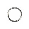  Lot de 10 anneaux pour tringle à rideau chic 20 mm acier chromé  - Sanifer Tamatave