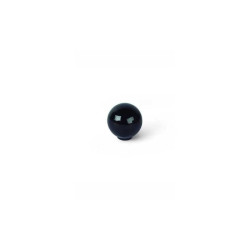  Lot de 6 boutons de meuble boule noir abs h 29 x l 28 x p 28 mm  - Sanifer Tamatave