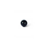 Lot de 6 boutons de meuble boule noir abs h 29 x l 28 x p 28 mm  - Sanifer Tamatave