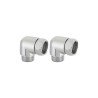  Lot de 2 raccords equette male femelle 15x21 écrou chrome  - Sanifer Tamatave