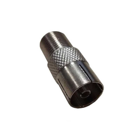  Adaptateur satellite fiche f femelle- coaxial 9 52mm femelle métal elap  - Sanifer Tamatave