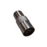  Adaptateur satellite fiche f femelle- coaxial 9 52mm femelle métal elap  - Sanifer Tamatave