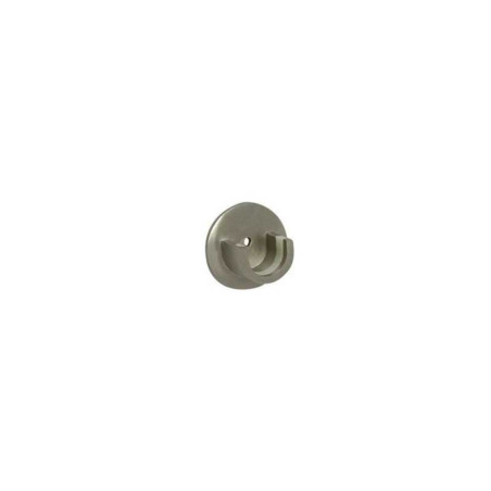  Lot de 2 naissances de tringle à rideau kali 20 mm argent satiné INSPIRE - Sanifer Tamatave