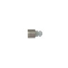  Lot de 2 embouts de tringle grise - argent clair pour tringle à rideau diamètre 20 mm  - Sanifer Tamatave
