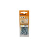  Lot de 10 Boulons Tête Cylindrique Acier Zingué, L.40 X Diam.5 Mm Standers  - Sanifer Tamatave