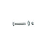  Lot de 12 boulons tête cylindrique acier zingué l.15 x diamètre 6 mm  Standers  - Sanifer Tamatave