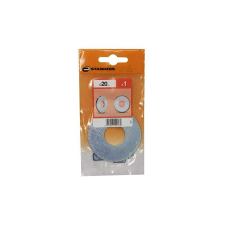  Rondelles acier carbone zingué diamètre 22 mm  standers  - Sanifer Tamatave