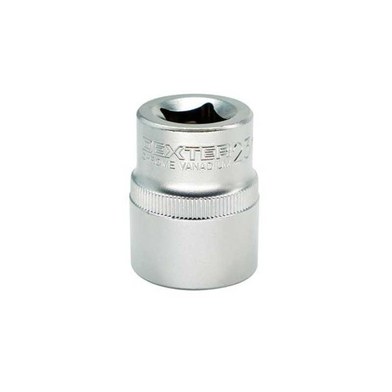  Douille 6 pans 1-2 en chrome vanadium diamètre  23 mm Dexter  - Sanifer Tamatave