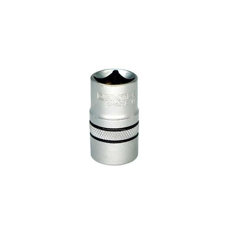  Douille 12 pans 1-2 en chrome vanadium pro diamètre  15 mm Dexter  - Sanifer Tamatave
