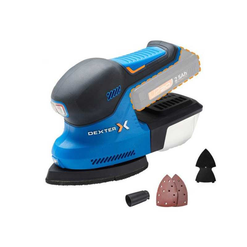 Ponceuse delta sans fil  20V UP20 sans batterie DEXTER - Sanifer Tamatave