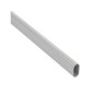  Barre de penderie 1m 30x15 ovale blanche  - Sanifer Tamatave