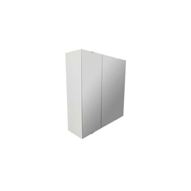 Armoire de toilette l 58 cm h 58 cm p 13 2 cm blanc essential  - Sanifer Tamatave