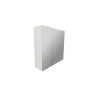 Armoire de toilette l 58 cm h 58 cm p 13 2 cm blanc essential  - Sanifer Tamatave