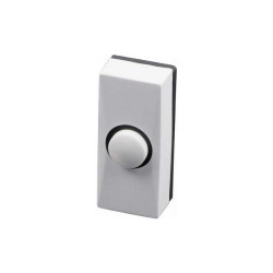  Bouton de sonnette filaire scs sentinel golfy 7900 blanc  - Sanifer Tamatave
