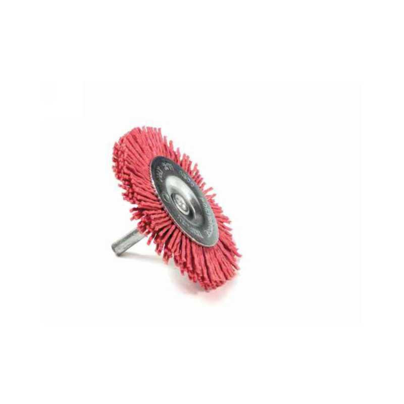  Polybrosse rouge circulaire pour bois tivoly diamètre 75 mm  - Sanifer Tamatave