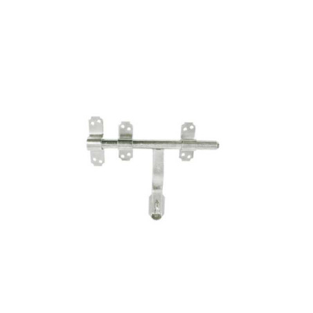  Verrou vervelle acier zingué h 195 x l 200 x p 30 mm  - Sanifer Tamatave