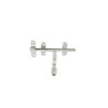  Verrou vervelle acier zingué h 195 x l 200 x p 30 mm  - Sanifer Tamatave
