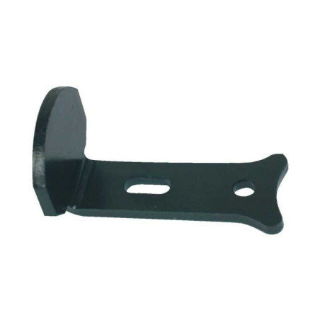  Butée de fermeture acier prépeint h 35 x l 30 x p 65 mm  - Sanifer Tamatave