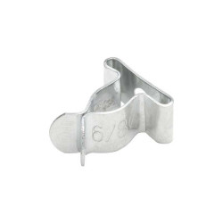  Lot de 6 pinces à ressort acier diamètre 8 mm l.4.5 x l.13 Standers  - Sanifer Tamatave