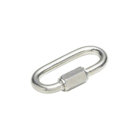  Maillon rapide acier zingué l.90 x l.40.5 x ep.10 mm Standers  - Sanifer Tamatave