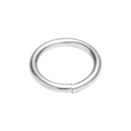  Lot de 6 anneaux acier zingué l.24 x l.24 x ep.3 mm Standers  - Sanifer Tamatave