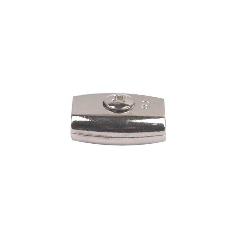  Lot de 2 serre-cordes zamak diamètre 2 x l.22 x l.15 mm Standers  - Sanifer Tamatave