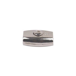 Lot de 2 serre-cordes zamak zingué diamètre 6 x l.34 x l.25 mm Standers  - Sanifer Tamatave