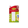  Lot de 8 languettes adhésives tableaux command blanc  - Sanifer Tamatave