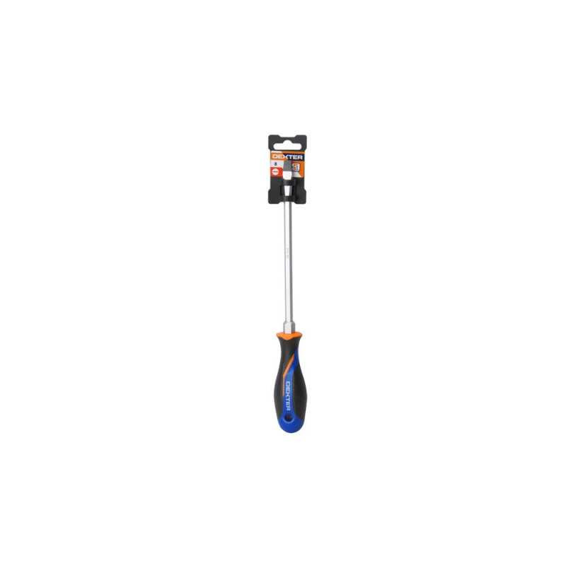  Tournevis mécanicien plat sl8 l 200 mm Dexter DEXTER - Sanifer Tamatave