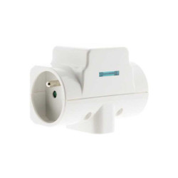  Triplite parafoudre 3 prises blanc inotech  - Sanifer Tamatave