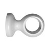  Support avec perçage 35 mm blanc satiné INSPIRE - Sanifer Tamatave