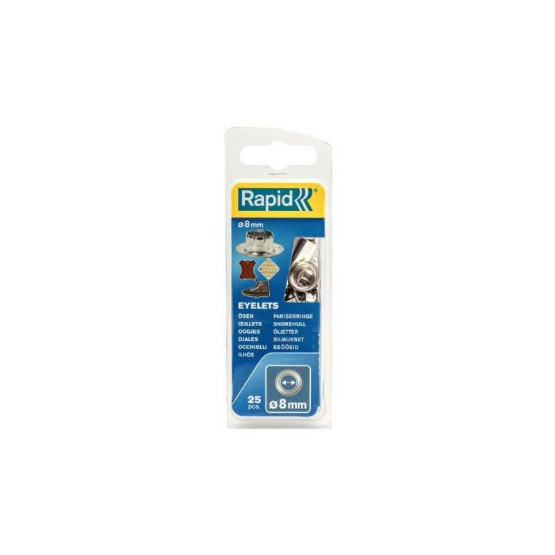  Lot de 25 oeillets acier diamètre 8 rapid  - Sanifer Tamatave