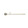 Kit de tringle à rideau Comete boule Diam.16/19 mm Acier mat 120 à 210 cm  - Sanifer Tamatave