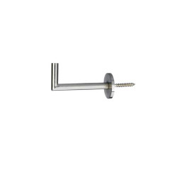  Lot de 2 gonds en métal chromé l 8 cm  - Sanifer Tamatave