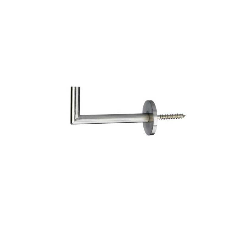  Lot de 2 gonds en métal chromé l 8 cm  - Sanifer Tamatave
