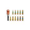  Lot de 11 embouts de vissage torsion 25 mm ph pz t et porte embout pro Dexter  - Sanifer Tamatave