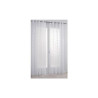  Voilage tamisant nina blanc l 140 x h 260 cm  - Sanifer Tamatave