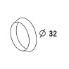  Joint conique pour tube diamètre  32 mm  - Sanifer Tamatave