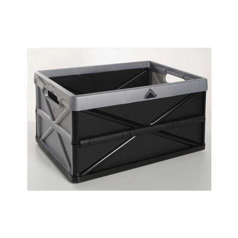 Casier tontarelli en plastique noir l 36 x p 53 x h 29 5 cm  - Sanifer Tamatave