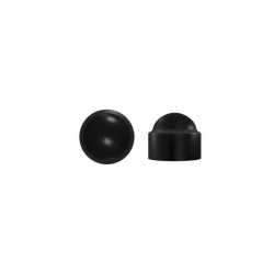  Lot de 4 cache-vis en plastique noir STANDERS - Sanifer Tamatave