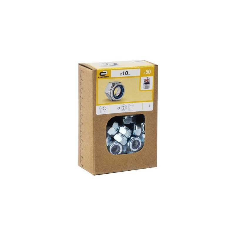  Lot de 50 écrous 6 pans acier  Standers  - Sanifer Tamatave