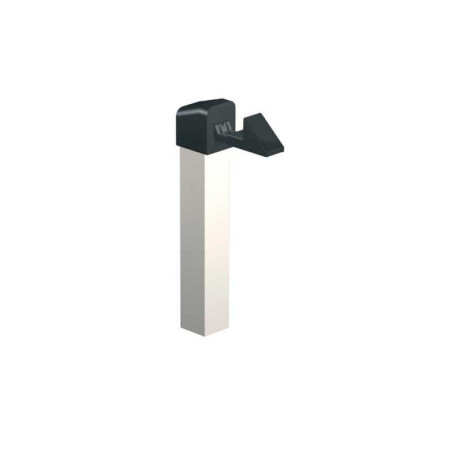  Arrêt aluminium laqué h 380 x l 45 x p 138 mm  - Sanifer Tamatave
