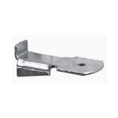  Lot de 8 taquets pour crémaillère en acier gris  - Sanifer Tamatave