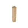  Pied de lit - sommier cylindrique fixe hê tre brut blanc - beige- naturels 25cm  - Sanifer Tamatave